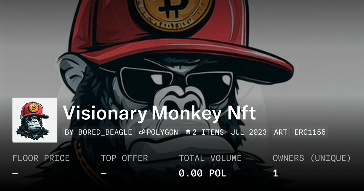 Visionary Monkey Nft Collection Opensea