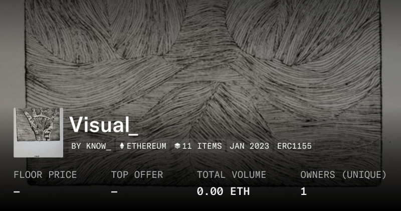 Visual Collection Opensea - Minimal Photos - Gorgeous Mobile Collection