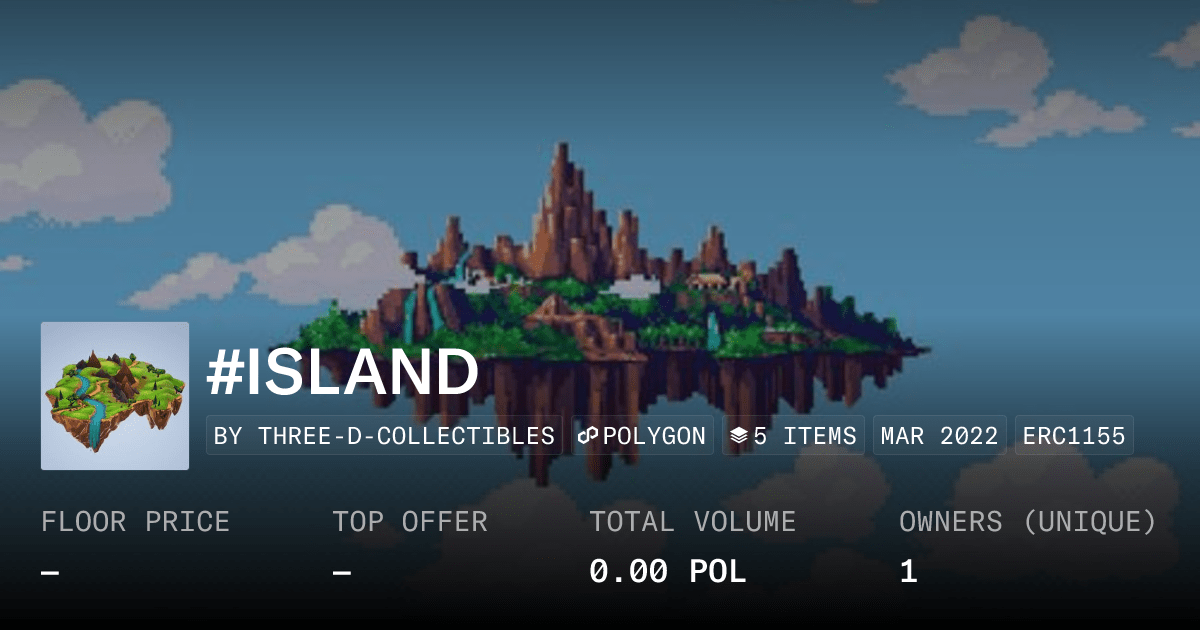 Island Collection Opensea