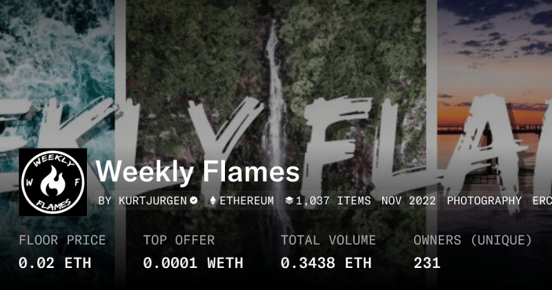 Sapphire Flames Collection Opensea - Premium Colorful Design Gallery - Retina