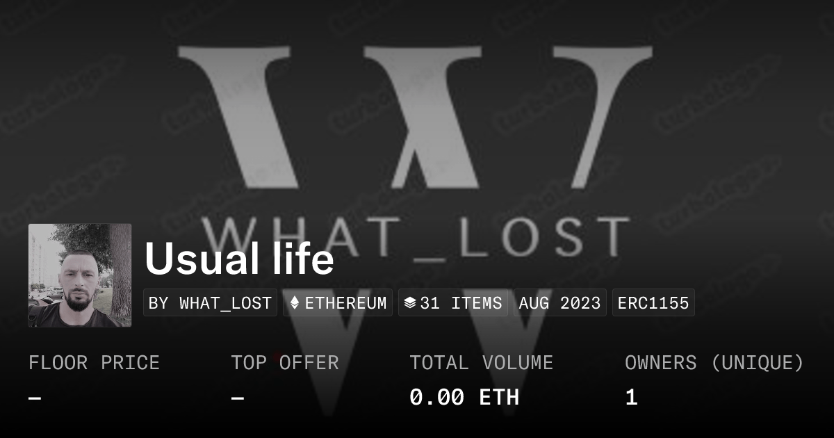 Usual Life Collection Opensea