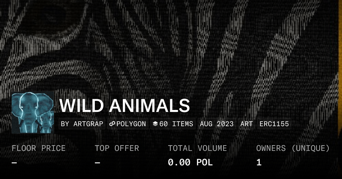 Wild Animals Collection Opensea