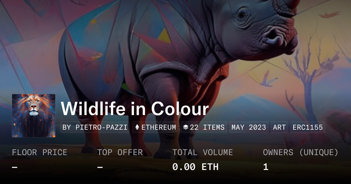 Wildlife In Colour Collection Opensea