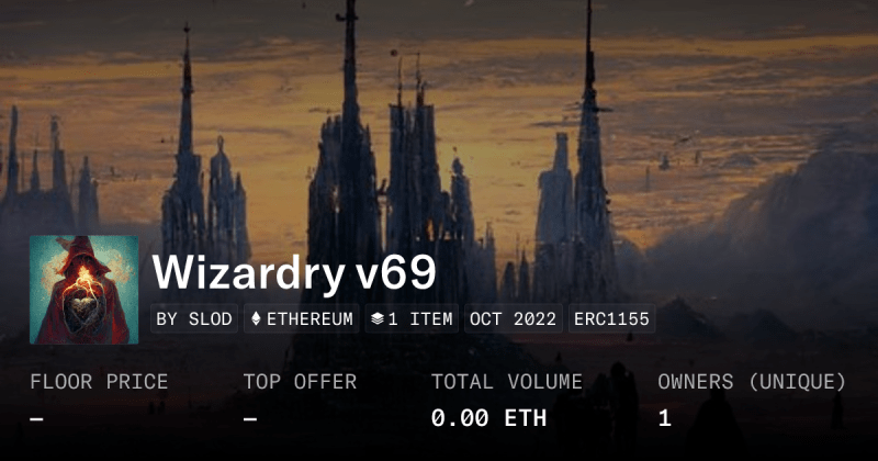 The Wizardry Collection Collection Opensea - Classic HD Ocean Pictures | Free Download