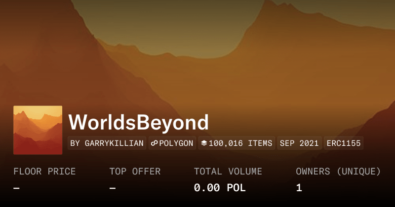 Beyond Worlds Collection Opensea - Abstract Arts - Incredible 8K Collection