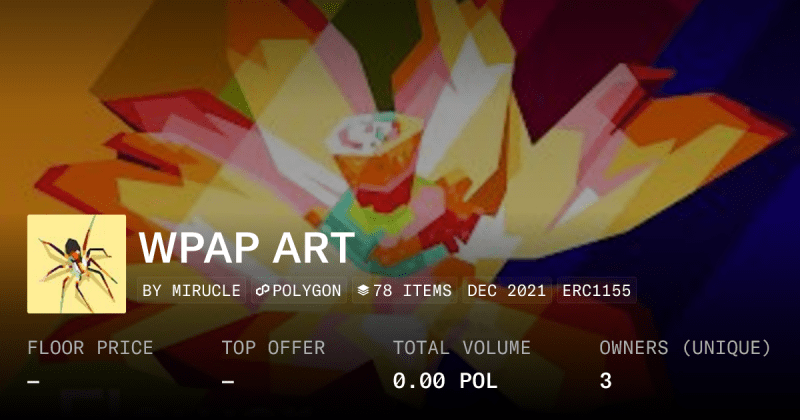 Wpap Project Art Collection Opensea - Best Space Arts in Retina