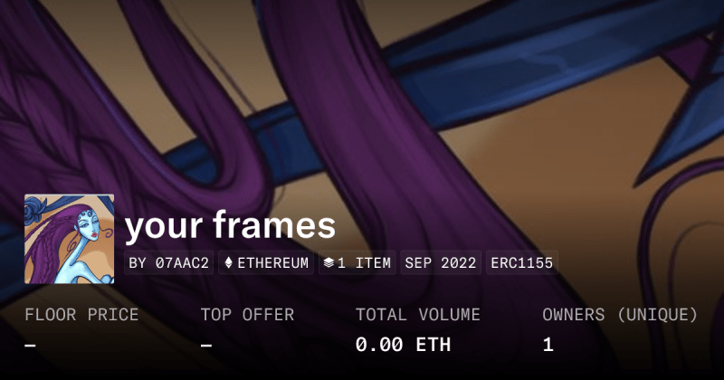 Dashboard Frames Collection Opensea - Mountain Illustration Collection - Ultra HD Quality