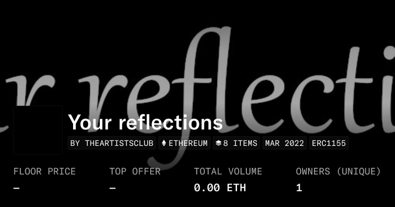 Mirror Your Reflections Collection Opensea - HD Light Backgrounds for Desktop
