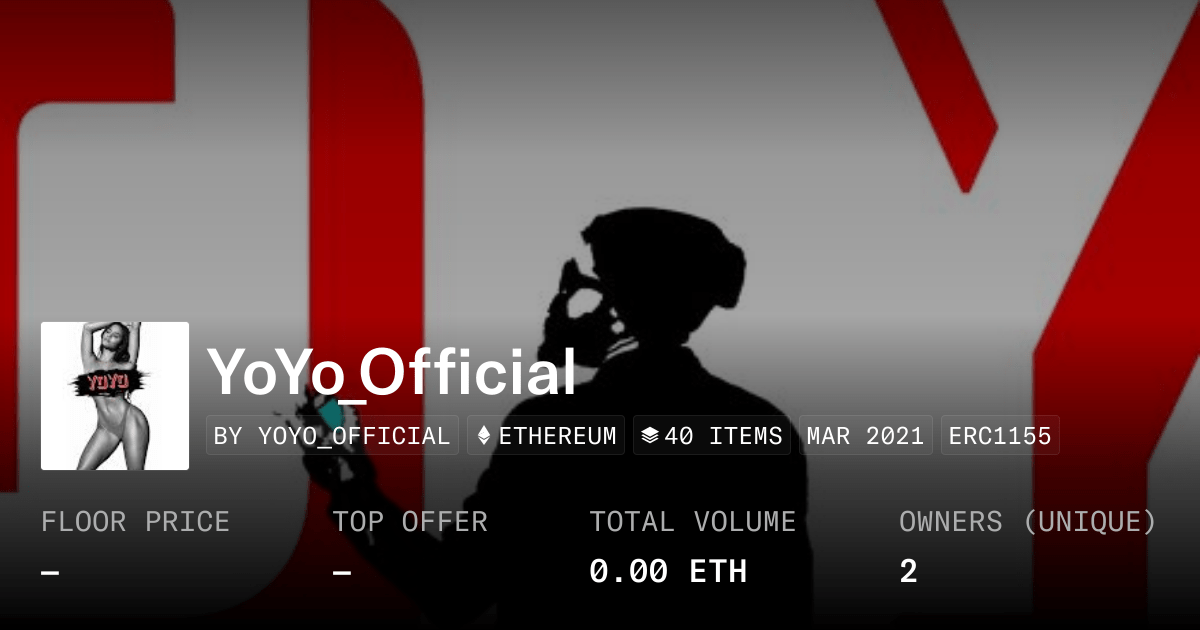 Yoyo Official Collection Opensea