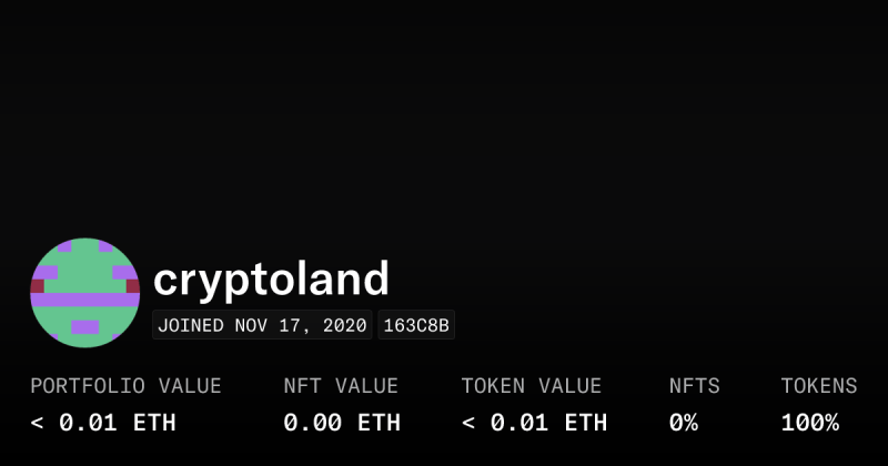 Cryptoland Collection Opensea - Dark Illustration Collection - 8K Quality