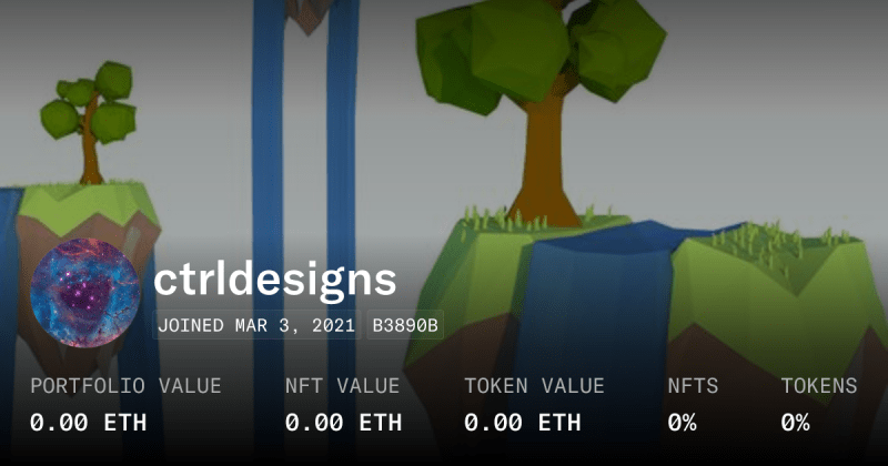 Ctrl Profile Opensea - Premium Dark Design Gallery - 8K