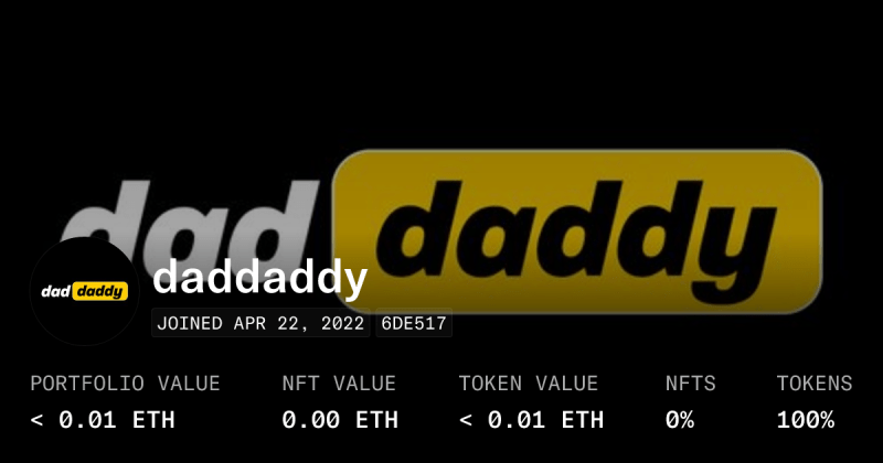 Zaddy Daddy Profile Opensea - Gorgeous Vintage Wallpaper - 8K