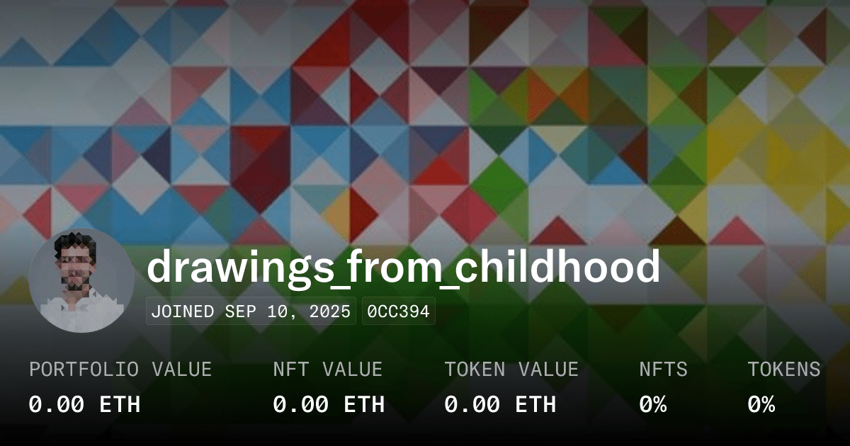 Drawings From Childhood Profile Opensea