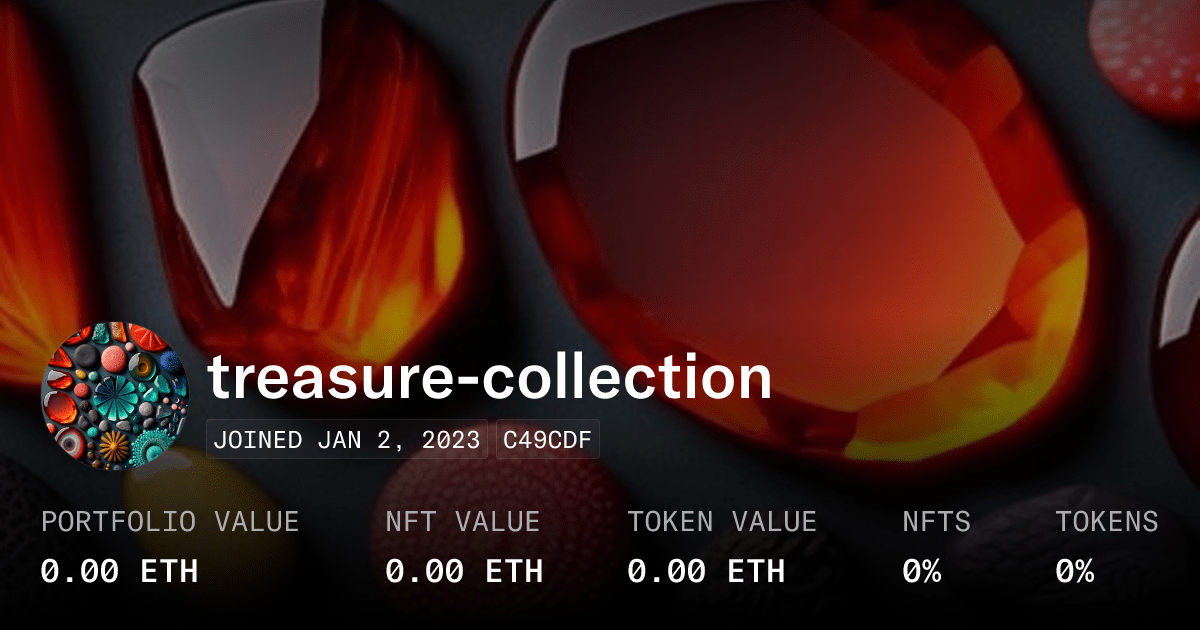 Treasure Collection Profile Opensea