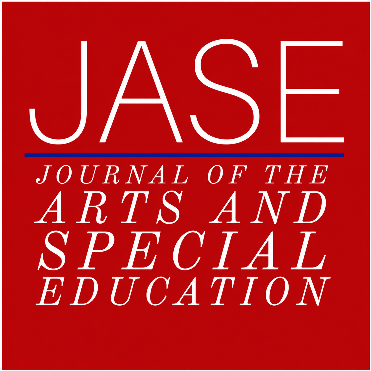 Logo of the Journal of the Arts and Special Education.