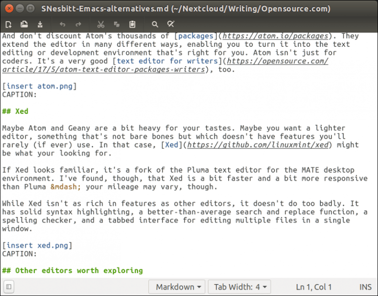 3 Text Editor Alternatives To Emacs And Vim Opensource Com