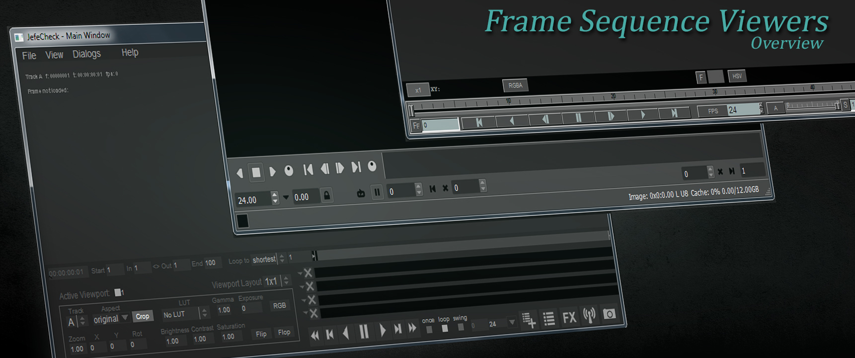 Frame Sequence Viewers OpenVisual FX