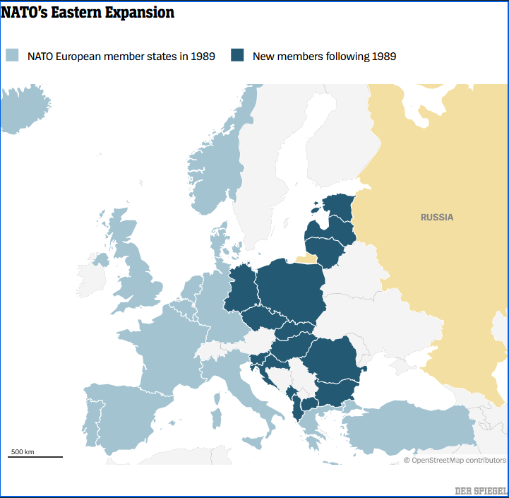 Карта стран нато 2025