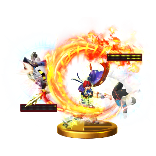 Super Smash Bros. - Roy Trophy