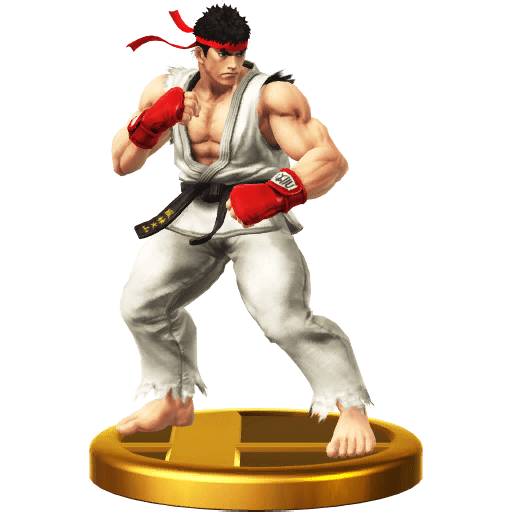 Super Smash Bros. - Ryu Trophy