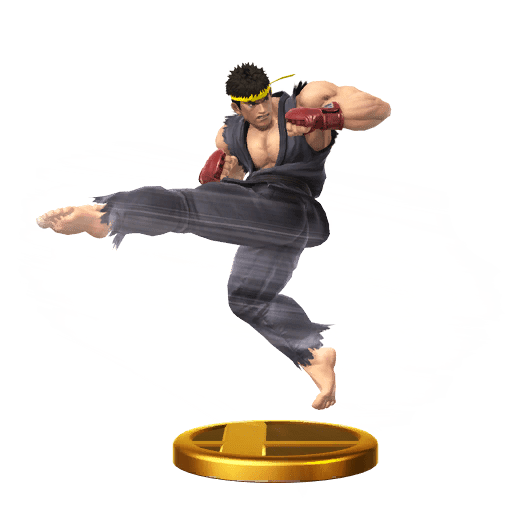 Super Smash Bros. - Ryu Trophy