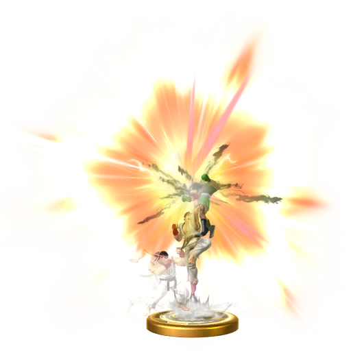 Super Smash Bros. - Ryu Trophy