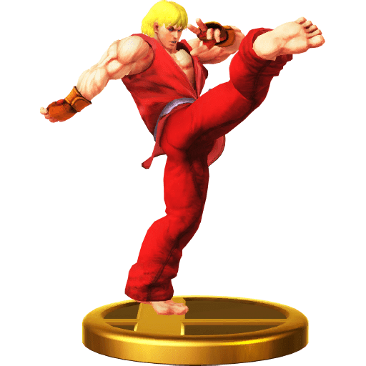 Super Smash Bros. - Ken Trophy