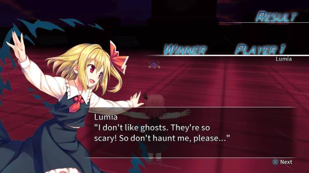 Touhou Kobuto V: Burst Battle | Rumia