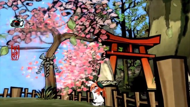 Okami HD Switch bloom