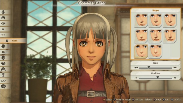 Attack on Titan 2 | Character creator