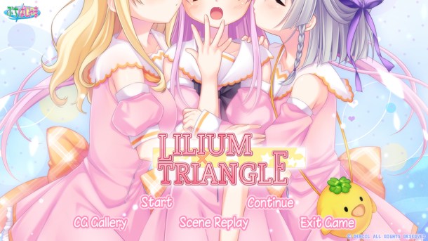 Lilium Triangle Title Screen