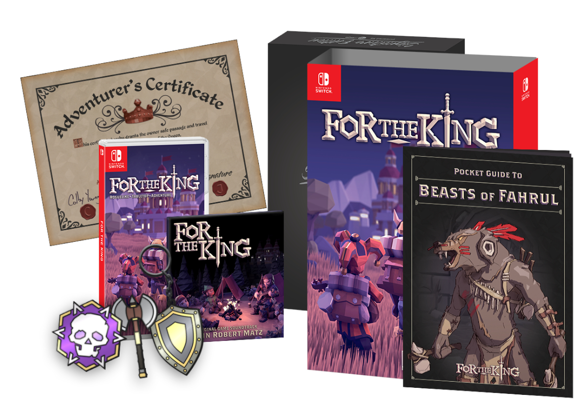 For The King Arrives at Retail in Europe for Switch and PlayStation 4