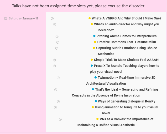 Visual Novel Developer inar 'Visual;Conference' Tickets On Sale Now