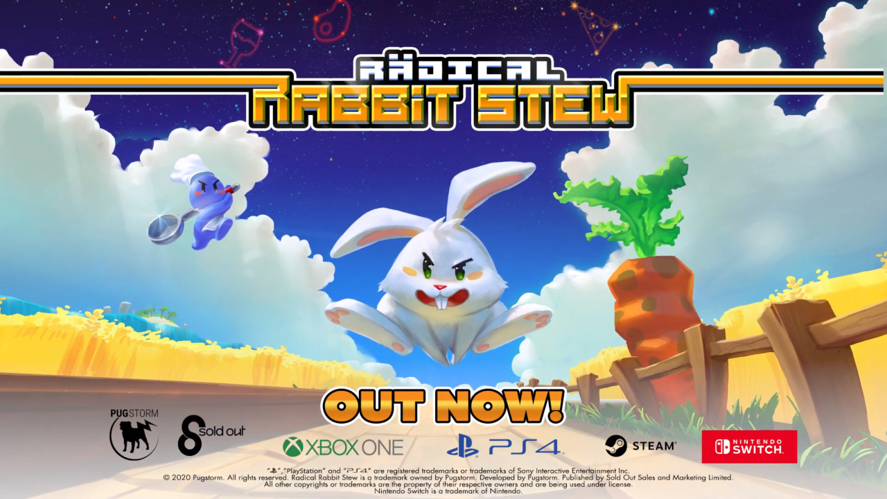 Radical Rabbit Stew Crashes onto Four Platforms + Launch Trailer ...