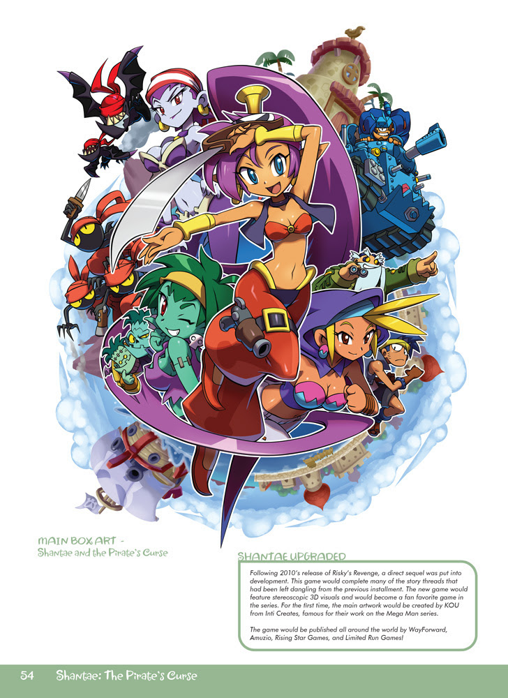 The Art of Shantae Hardcover Book Pre-Orders Open - oprainfall