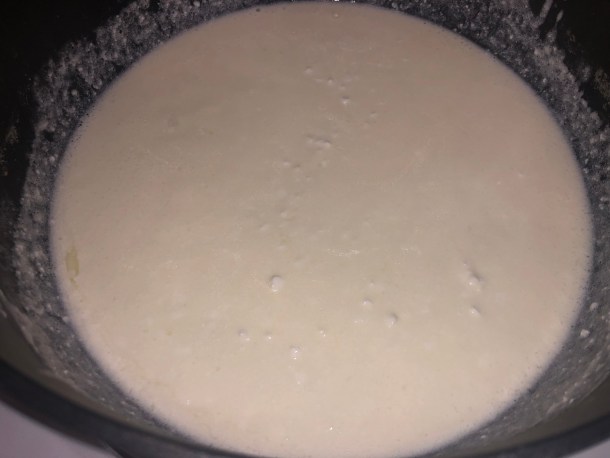 Blended ingredients.
