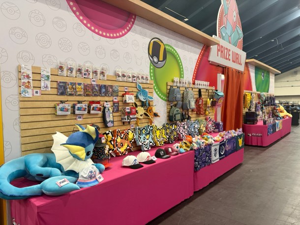 The Pokémon World Championships Prize Wall.