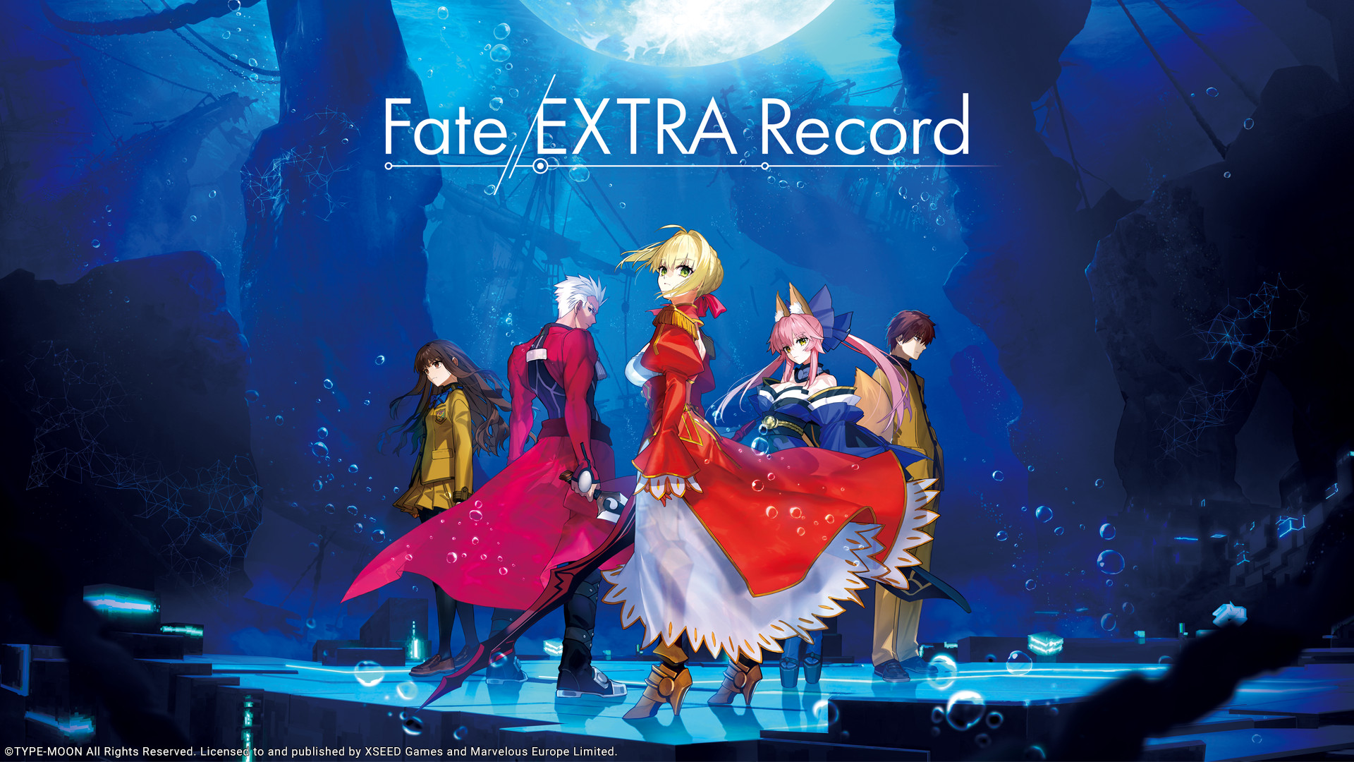 Fate/EXTRA Record Launches Worldwide January 28, 2027, Physical