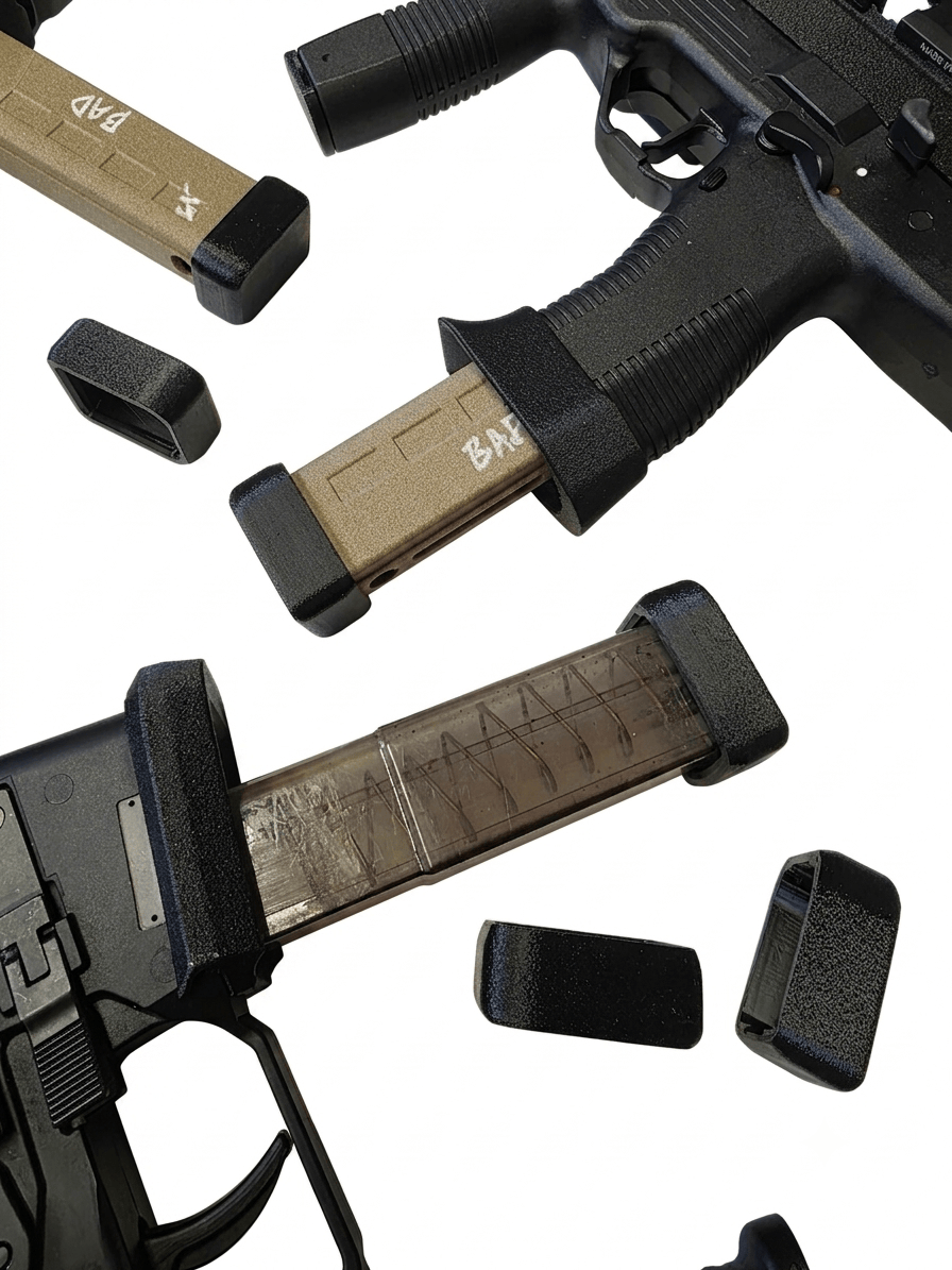 Glock "Rubberz"  Base Pads