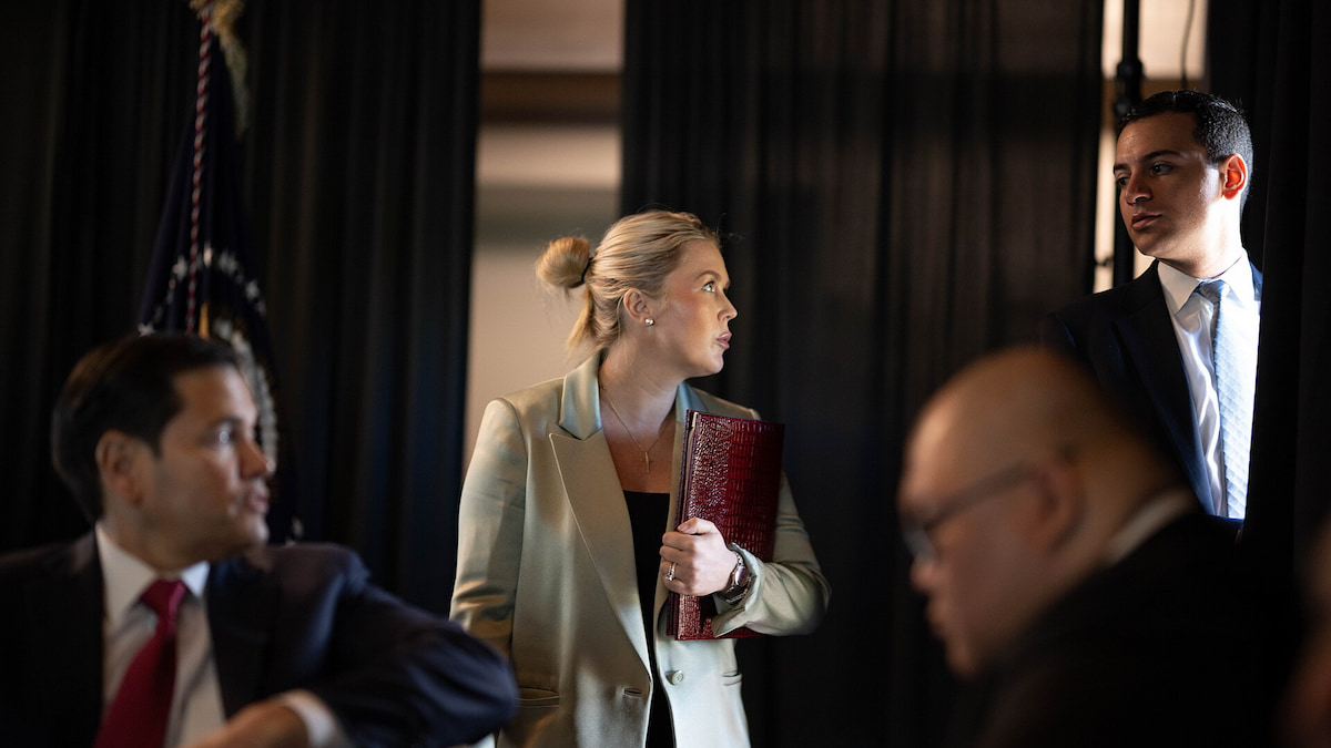 Titelfoto artikel Woordvoerder Trump Karoline Leavitt vertrekt OpinieZ nieuwsredactie