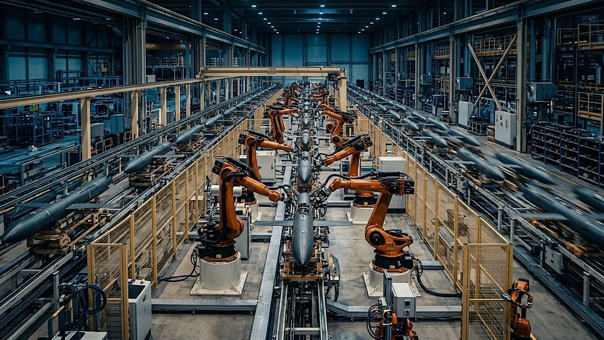 Titelfoto artikel AI-wapenwedloop draait om massaproductie opiniez nieuwsanalyse