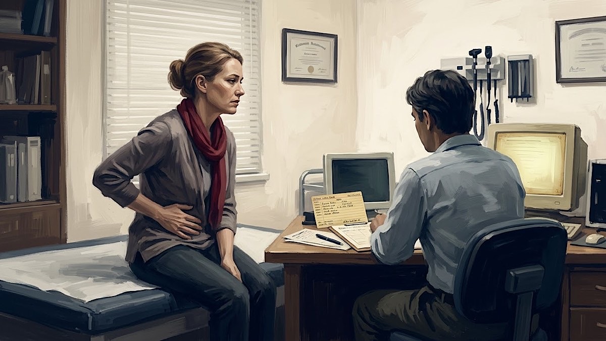 Titelfoto bij artikel Vrouwen worden in de spreekkamer nog te vaak weggewuifd Karen poot opiniez