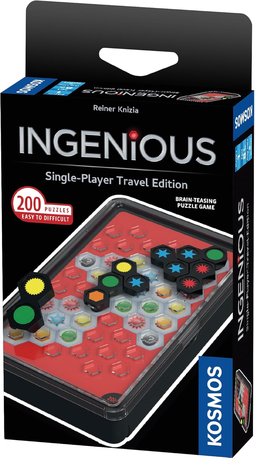 Dale Yu: Review of Ingenious: Single-Player Travel Edition | The