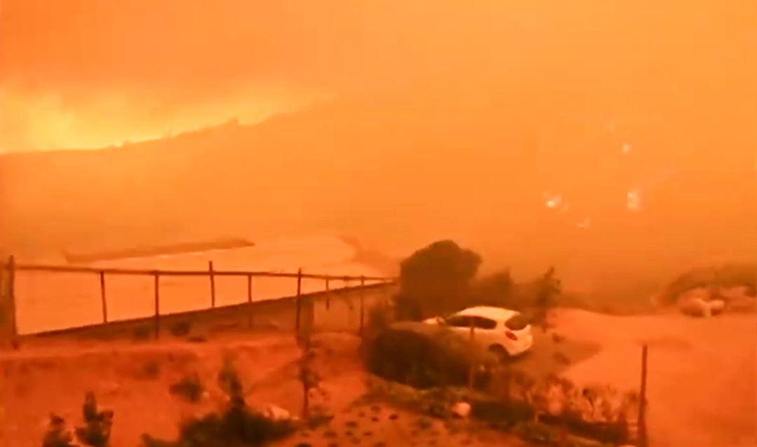Alerta roja en Chile por incendios forestales - Opinión Frontal