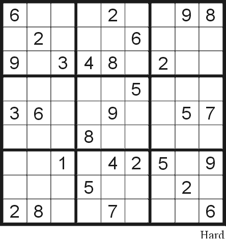 sudoku puzzles printable hard oppidan library