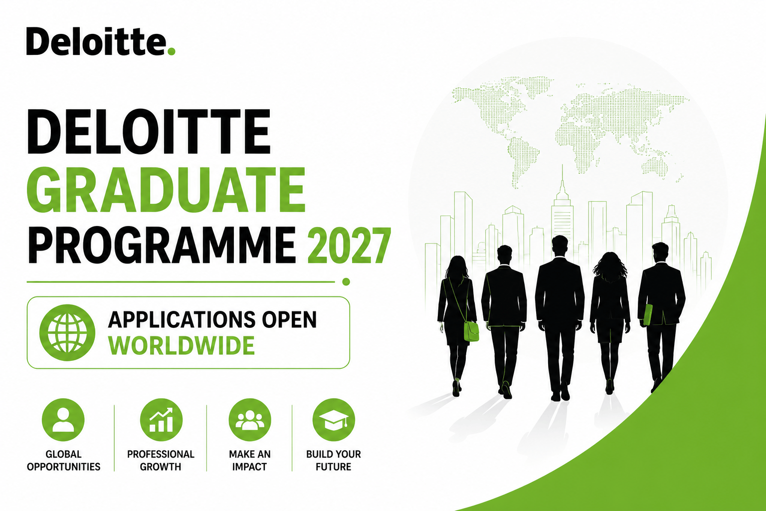 Deloitte Graduate Programme 2027 Applications Open Worldwide