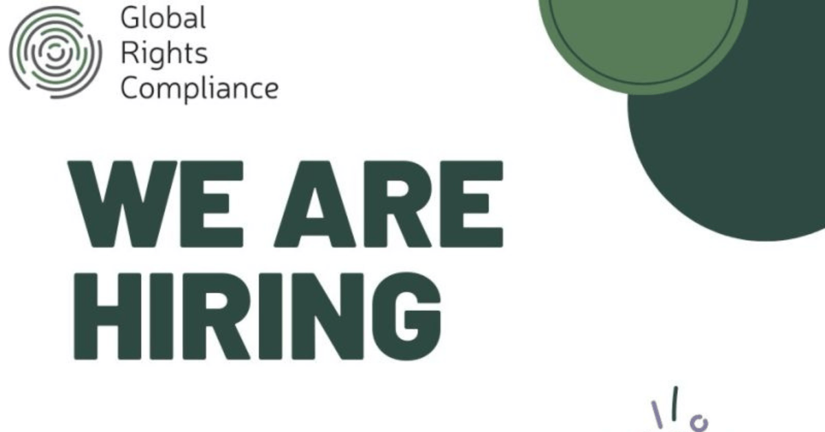 Global Rights Compliance Opens Paid Graduate Trainee Opportunities With No Experience Required
