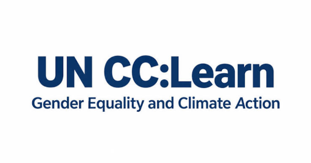 UN CC Free Online Course on Gender and Environment: Earn a Certificate in 6 Hours