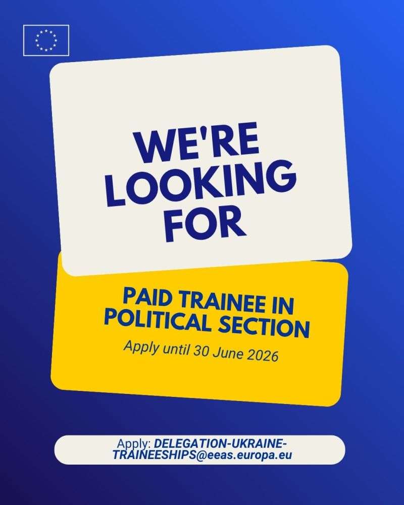EU Delegation to Ukraine Funded Political Section Traineeship 2026: Paid Opportunity for Young Graduates Interested in International Relations and EU Affairs