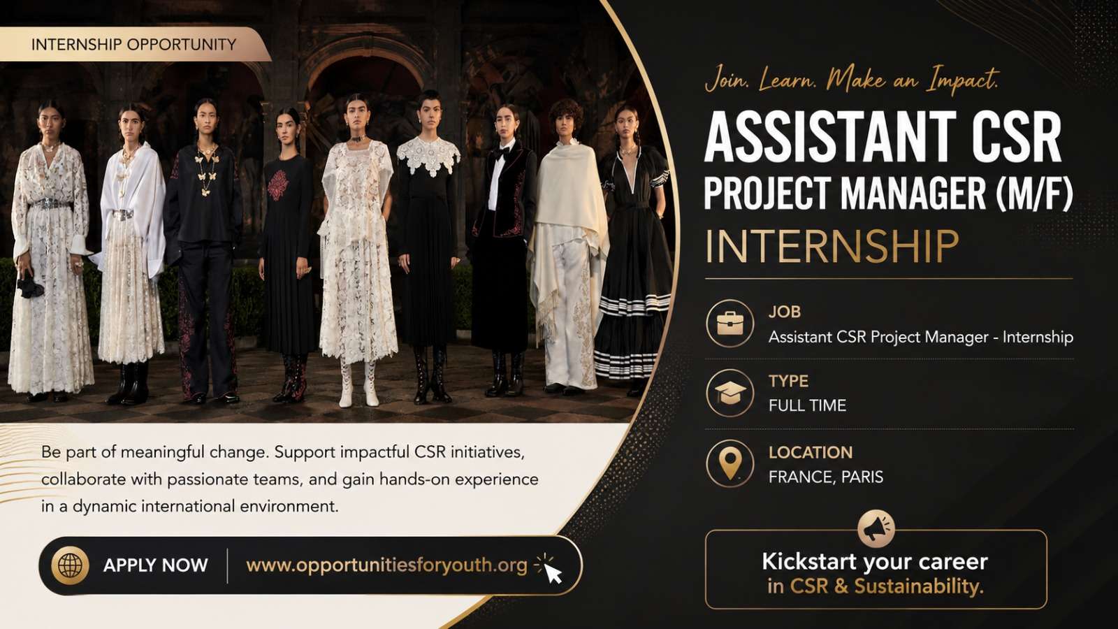 Christian Dior Couture CSR Internship 2026: A Prestigious Opportunity in Corporate Social Responsibility and Social Impact